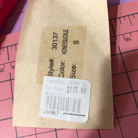 BNWT Women’s Hot Pink Habitat Shacket/Duster - Picture 5 of 8